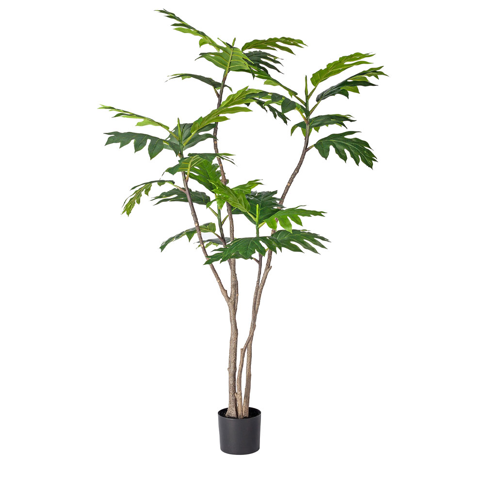 029863-8o1QP-first-_1 Breadfruit Tree Δεντρο Τεχνητο Σε Γλαστρα 180cm Pe Πρασινο Μεταξωτο Υφασμα - Image 1