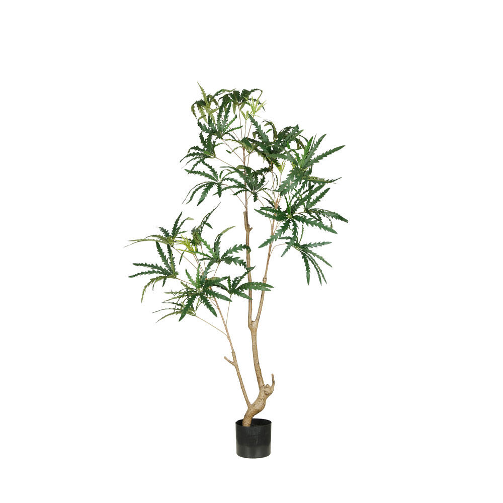 029874-vIS02-first-_1 Peacock Tree Δεντρο Τεχνητο Σε Γλαστρα 150cm Pe Πρασινο Μεταξωτο Υφασμα - Image 1