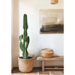 Candelabra Cactus Φυτο Τεχνητο Σε Γλαστρα 120cm PU Πρασινο - Image 2