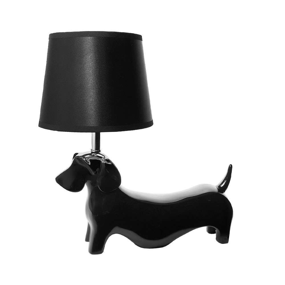 029930-Cc7b3-first-_1 Shepherd Φωτιστικο Επιτραπεζιο 35x19x36cm Polyresin Μαυρο - Image 1