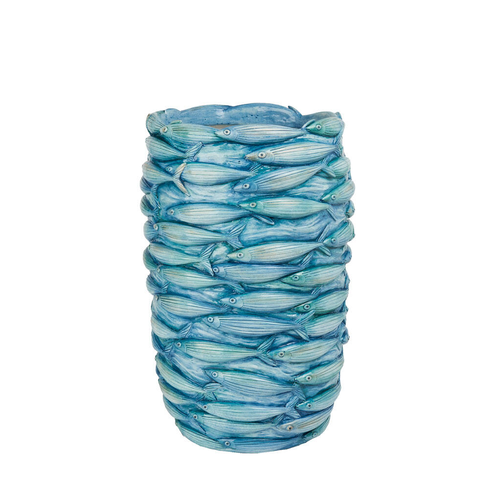 029954-yE4Td-first-_1 Ocean Βαζο 29x28x45cm Polyresin Μπλε - Image 1