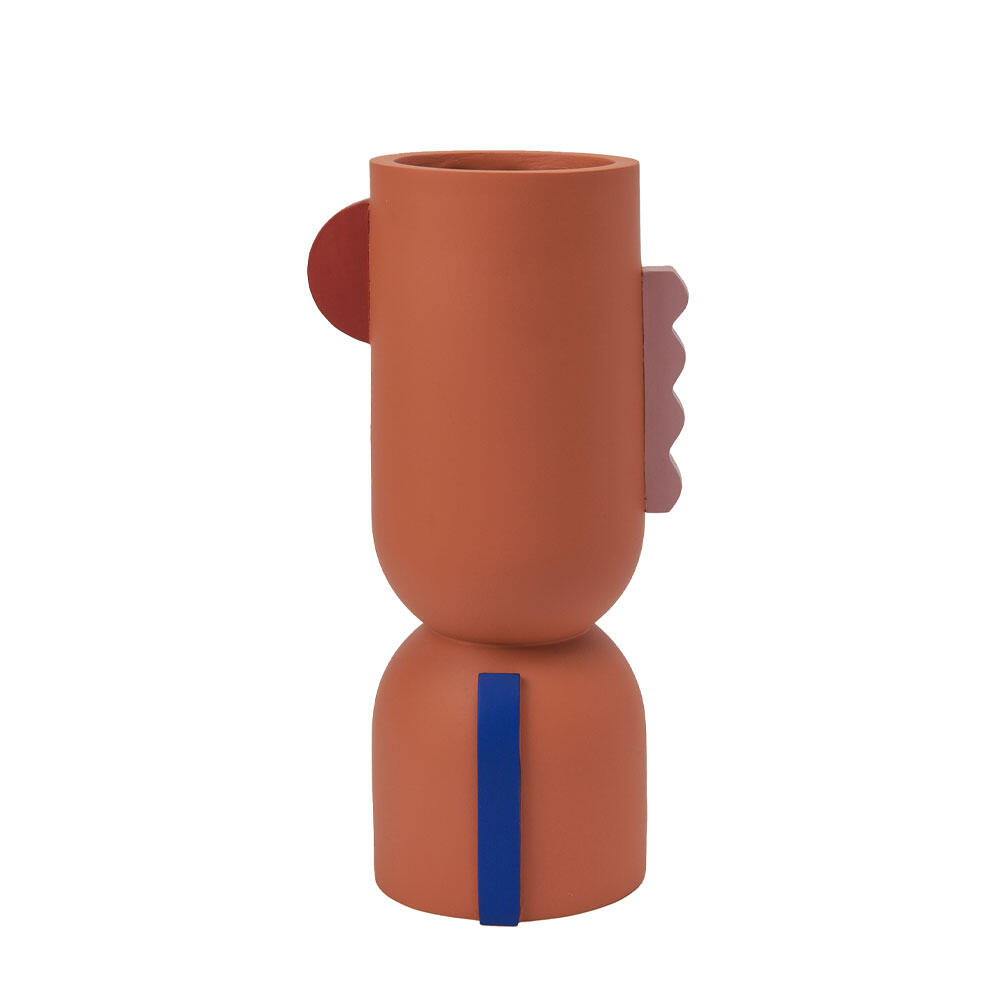 029965-O2QO7-first-_1 Crosby Βαζο 15x11x31cm Polyresin Πολυχρωμο - Image 1