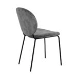 Beetle Καρεκλα Silver 60.5x54x84.5cm - Image 3