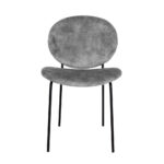 Beetle Καρεκλα Silver 60.5x54x84.5cm - Image 4