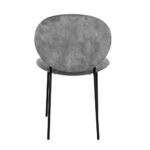 Beetle Καρεκλα Silver 60.5x54x84.5cm - Image 5