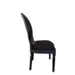 Louis Καρεκλα Μαυρο 49x49x99cm - Image 3