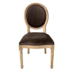 Louis Καρεκλα Taupe Φυσικο 49x49x99cm - Image 2