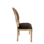 Louis Καρεκλα Taupe Φυσικο 49x49x99cm - Image 3