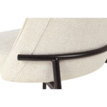 Lujo Καρεκλα Beige Μαυρο Ματ 51.5x57x84.5cm - Image 9