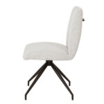 Arm Καρεκλα Beige Μαυρο Ματ 47.5x56.5x86cm - Image 4