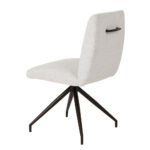 Arm Καρεκλα Beige Μαυρο Ματ 47.5x56.5x86cm - Image 5