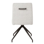 Arm Καρεκλα Beige Μαυρο Ματ 47.5x56.5x86cm - Image 6