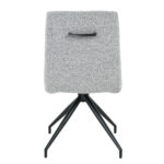 Arm Καρεκλα Γκρι Ανοιχτο Μαυρο Ματ 47.5x56.5x86cm - Image 5