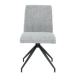 Arm Καρεκλα Γκρι Ανοιχτο Μαυρο Ματ 47.5x56.5x86cm - Image 6