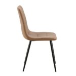 Carre Καρεκλα Beige 54.5x45x90cm - Image 3