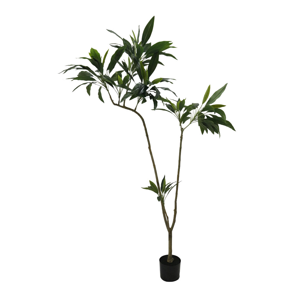 030845-yjuhi-first-_1 Thin Iron Τεχνητο Φυτο Σε Γλαστρα 180cm Pvc Πρασινο Μαυρο Τσιμεντο - Image 1
