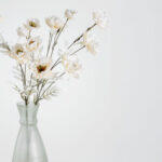 Peony Λουλουδι Τεχνητο 82cm Polyester Μπεζ - Image 2