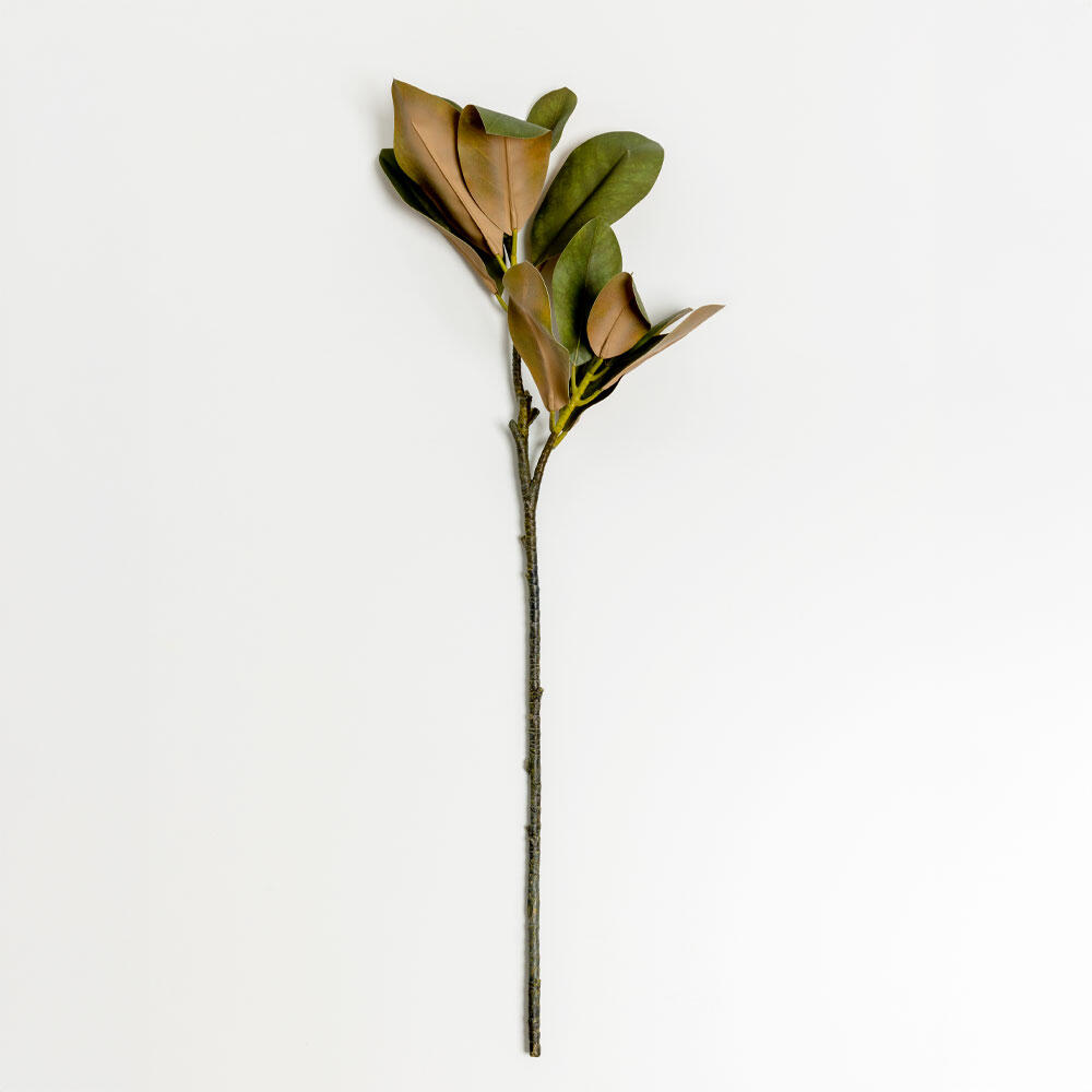 030931-XdisR-first-_1 Magnolia Leaves Λουλουδι Τεχνητο 83cm Polyester Πρασινο - Image 1