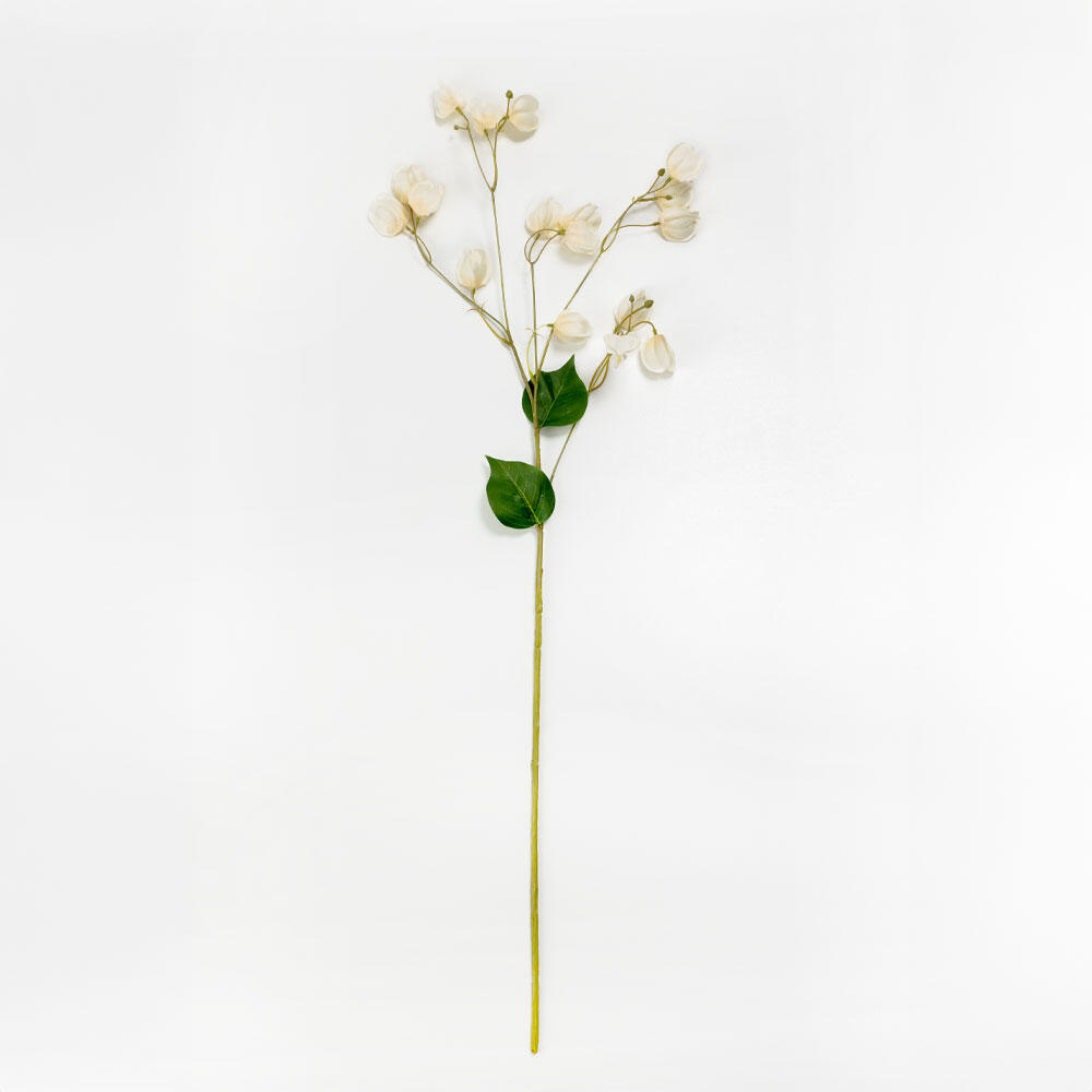 030939-FwElV-first-_1 Lantern Flower Λουλουδι Τεχνητο 90cm Polyester Μπεζ Πρασινο - Image 1