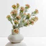 Sweet Alyssum Λουλουδι Τεχνητο 78cm Polyester Σομον Μωβ Πρασινο - Image 2
