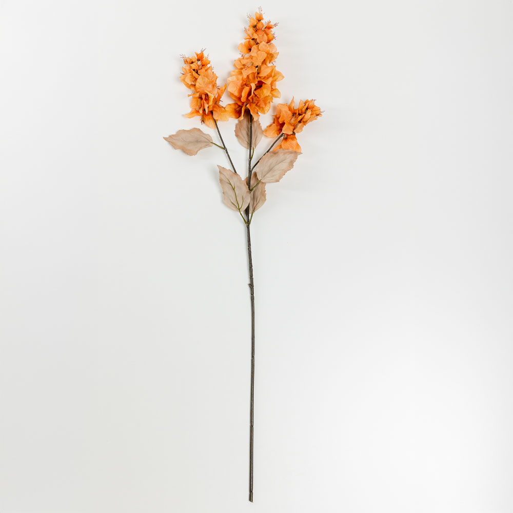 030945-s0ZsJ-first-_1 Bougainvillea Λουλουδι Τεχνητο 105cm Polyester Πορτοκαλι - Image 1