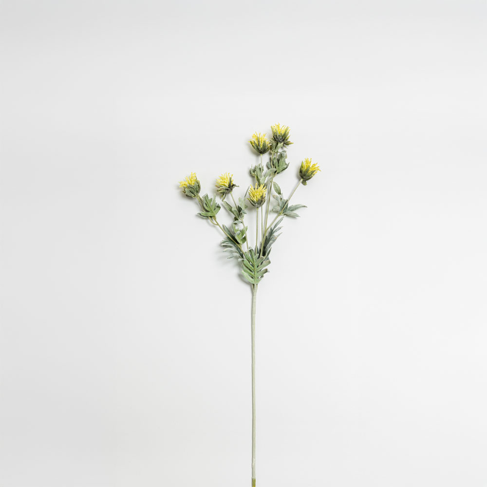 030949-2b4ND-first-_1 Thistlex Λουλουδι Τεχνητο 83cm Polyester Πρασινο - Image 1