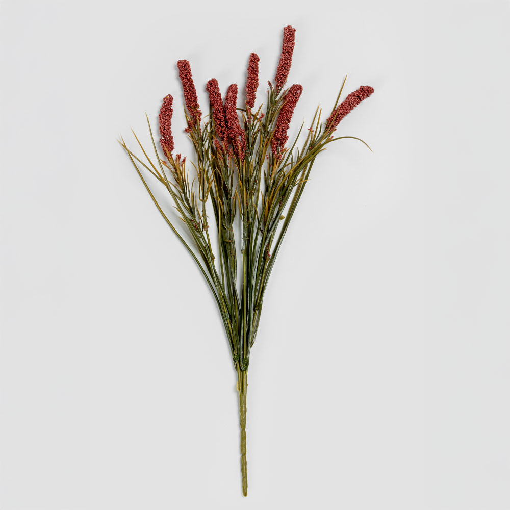 030955-gDqYM-first-_1 Lavender Κλαδι Τεχνητο 43cm Polyester Κοκκινο Πρασινο - Image 1