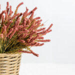 Lavender Κλαδι Τεχνητο 43cm Polyester Κοκκινο Πρασινο - Image 2