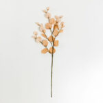 France Eucalyptus Κλαδι Τεχνητο 90cm Polyester Μπεζ Καφε