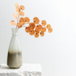 Eucalyptus Κλαδι Τεχνητο 84cm Polyester Πορτοκαλι - Image 2