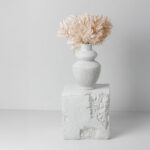 Cineraria Κλαδι Τεχνητο 70cm Polyester Μπεζ - Image 2