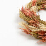 Pampas Mix 60 Στεφανι Διακοσμησης 60x60cm Pvc Πολυχρωμο - Image 2