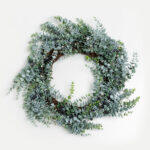 Eucalyptus 48 Στεφανι Διακοσμησης 48x48cm Pvc Πρασινο