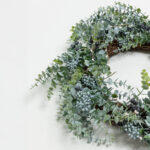 Eucalyptus 48 Στεφανι Διακοσμησης 48x48cm Pvc Πρασινο - Image 2