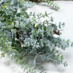 Eucalyptus 48 Στεφανι Διακοσμησης 48x48cm Pvc Πρασινο - Image 3