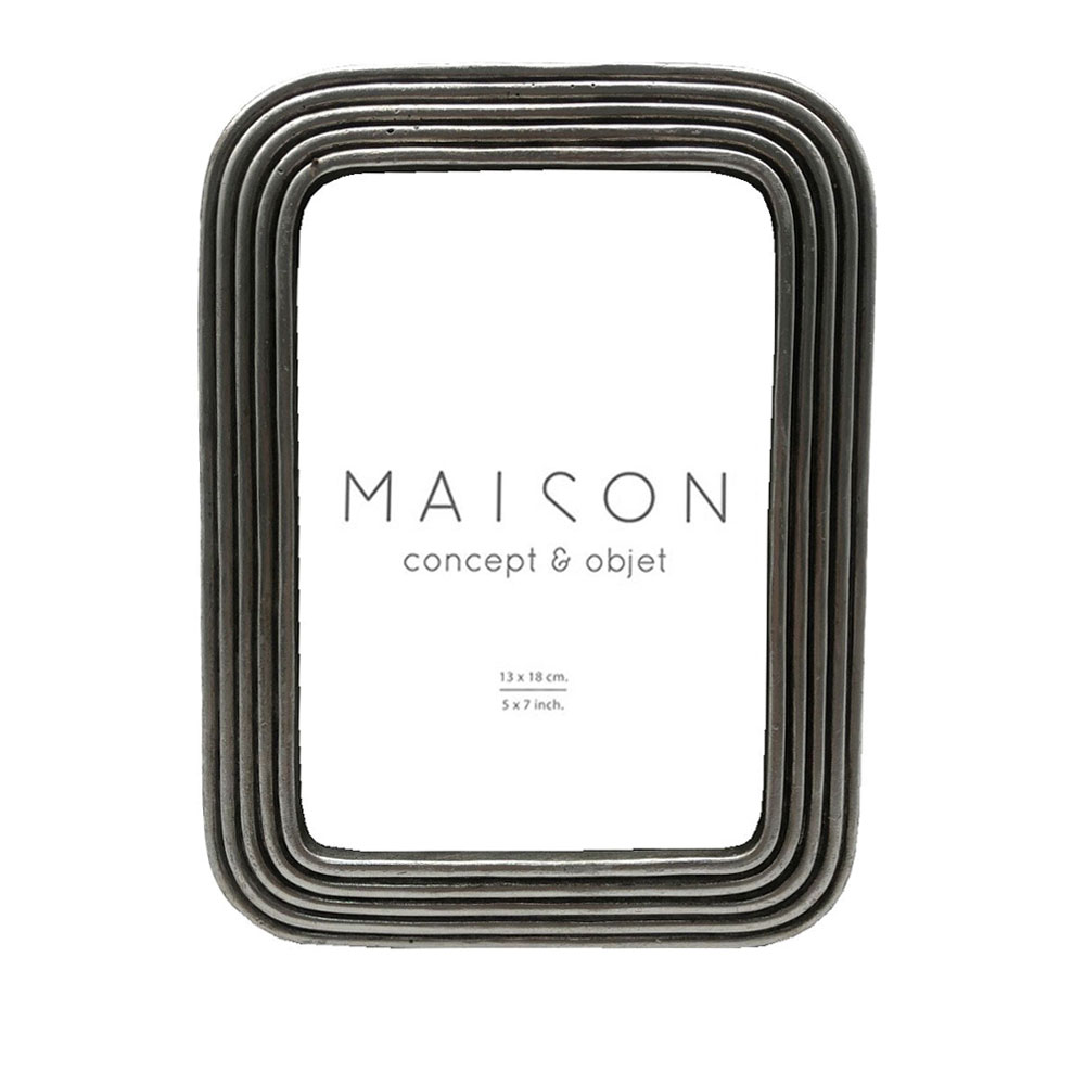 031143-FAxLB-first-_1 Edan Κορνιζα 17x2x22cm Polyresin Ασημι Γυαλι - Image 1