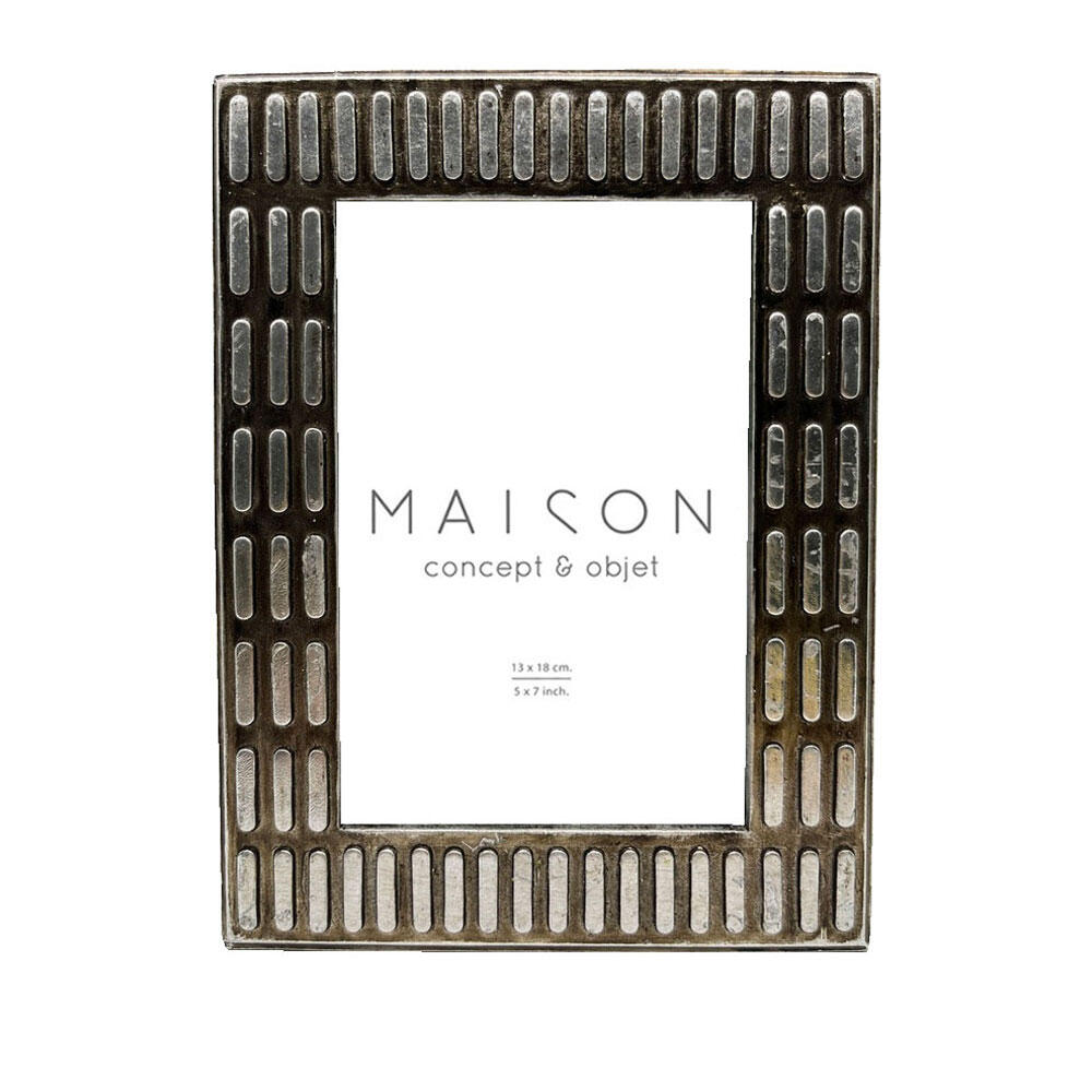 031146-QV5wq-first-_1 Jaylen Κορνιζα 18x2x23cm Polyresin Ασημι Γυαλι - Image 1