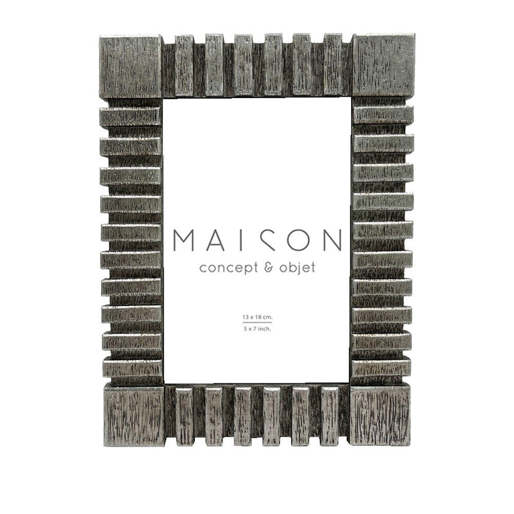 031149-EKqOy-first-_1 Kasen Κορνιζα 18x2x23cm Polyresin Ασημι Γυαλι - Image 1