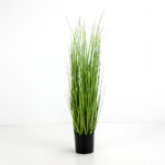 Pure Grass Φυτο Τεχνητο Σε Γλαστρα 90cm Pvc Πρασινο