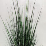 Dark Pure Grass Φυτο Τεχνητο Σε Γλαστρα 90cm Pvc Πρασινο Σκουρο - Image 2