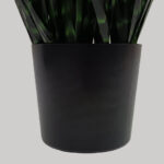Dark Pure Grass Φυτο Τεχνητο Σε Γλαστρα 90cm Pvc Πρασινο Σκουρο - Image 4