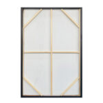 Carnelian Πινακας Διακοσμησης Με Κορνιζα 80x120x4cm Καμβας Καφε Pvc Φυλλο Καφε - Image 5