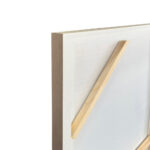 Tupik Πινακας Διακοσμησης Με Κορνιζα 100x140x4cm Καμβας Πρασινο Μπεζ Ξυλο Φυσικο - Image 4