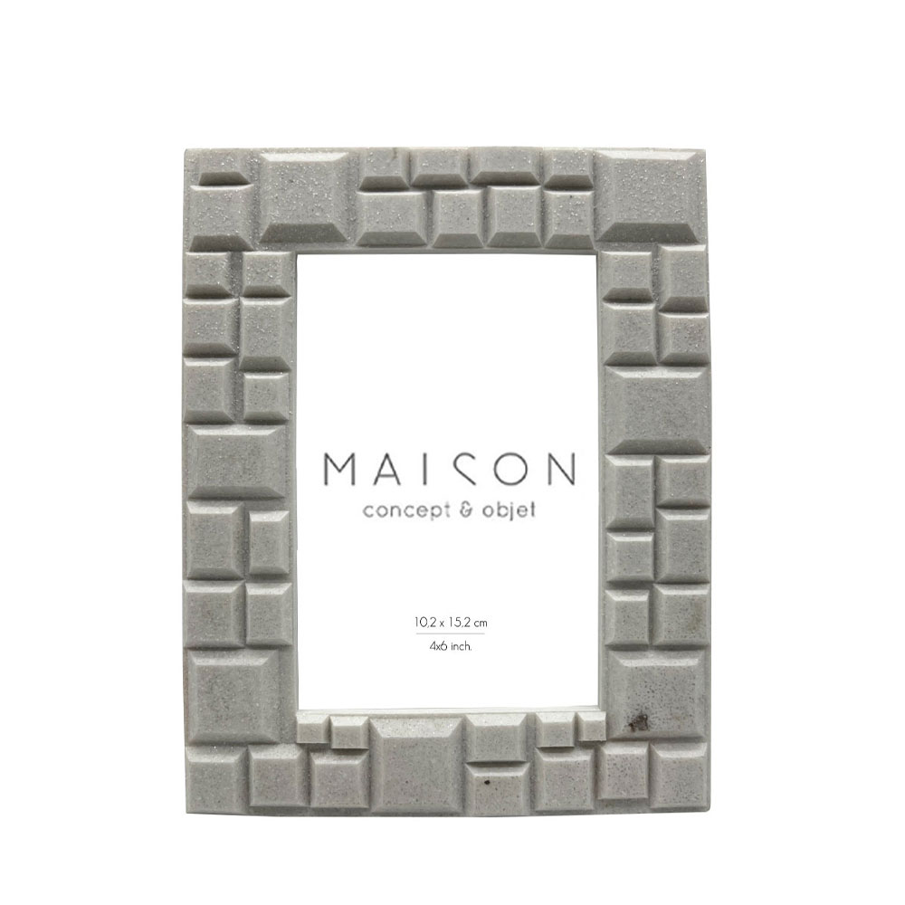 031478-yiFmi-first-_1 Cubic Κορνιζα 17x2x21cm Polyresin Λευκο Γυαλι - Image 1