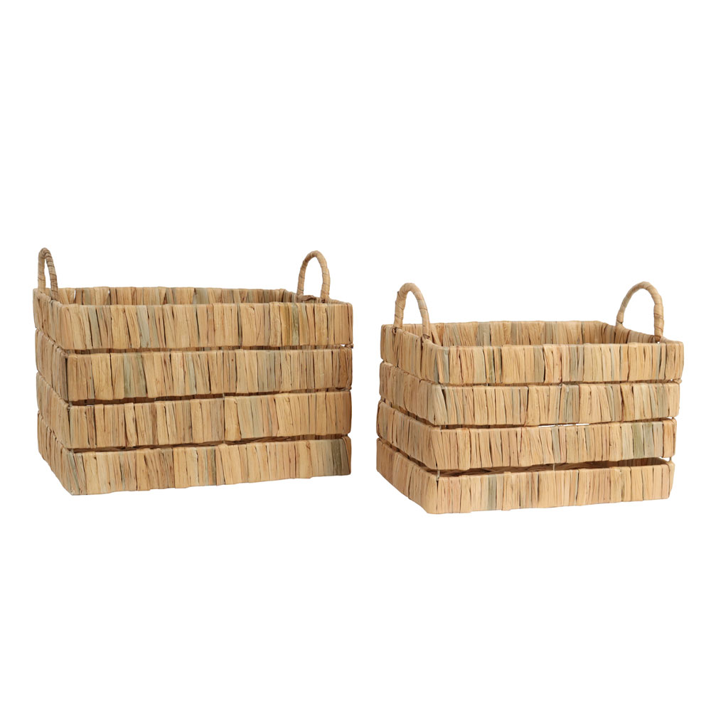 031544-5d6dD-first-_1 Delos Καλαθι 41x30x26cm Seagrass Φυσικο - Image 1