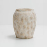 Scopelos Γλαστρα 30x30x37cm Mgo Λευκο Μπεζ