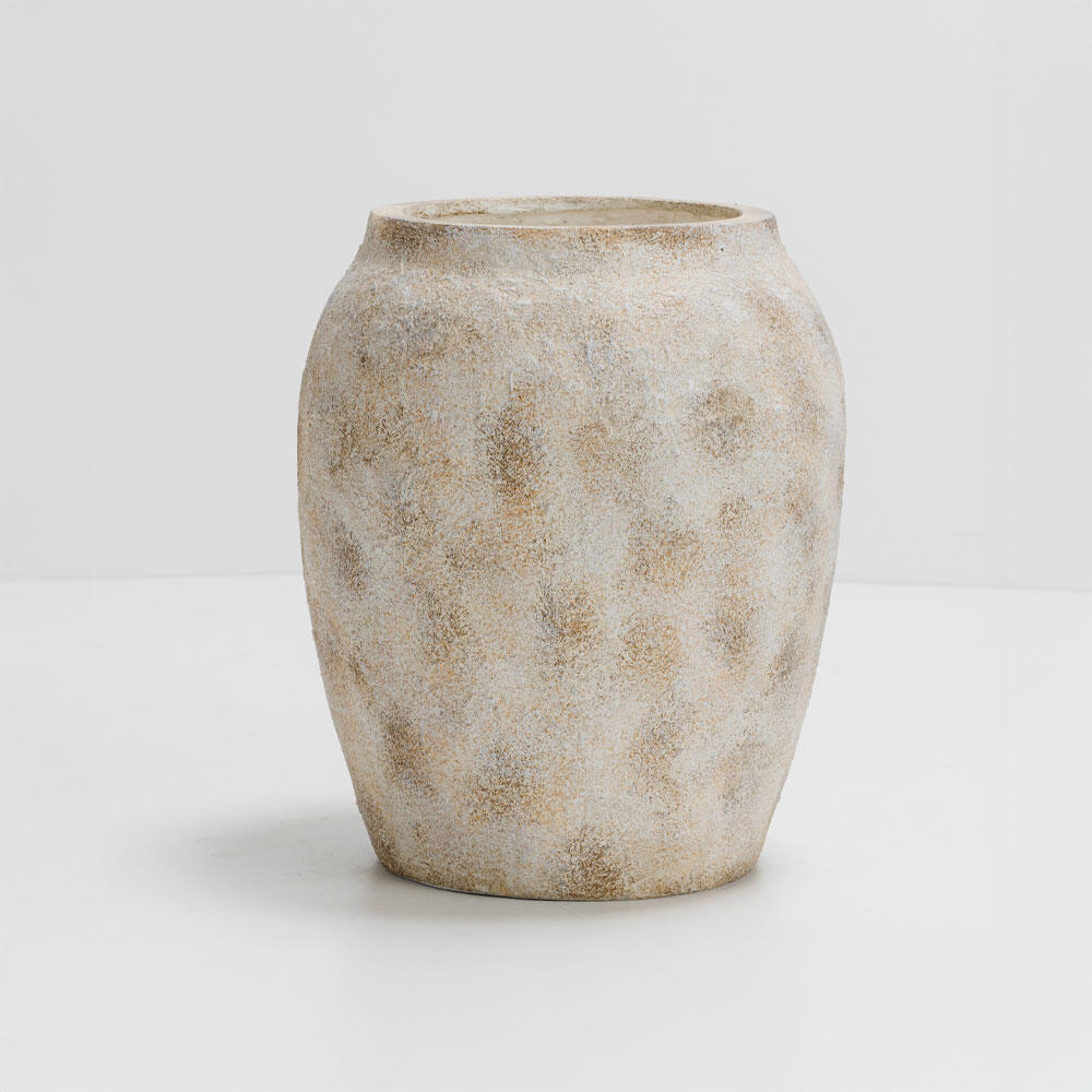 031626-Xuep0-first-_1 Scopelos Γλαστρα 30x30x37cm Mgo Λευκο Μπεζ - Image 1