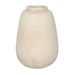 Sikinos Βαζο 43x43x61cm Mgo Μπεζ