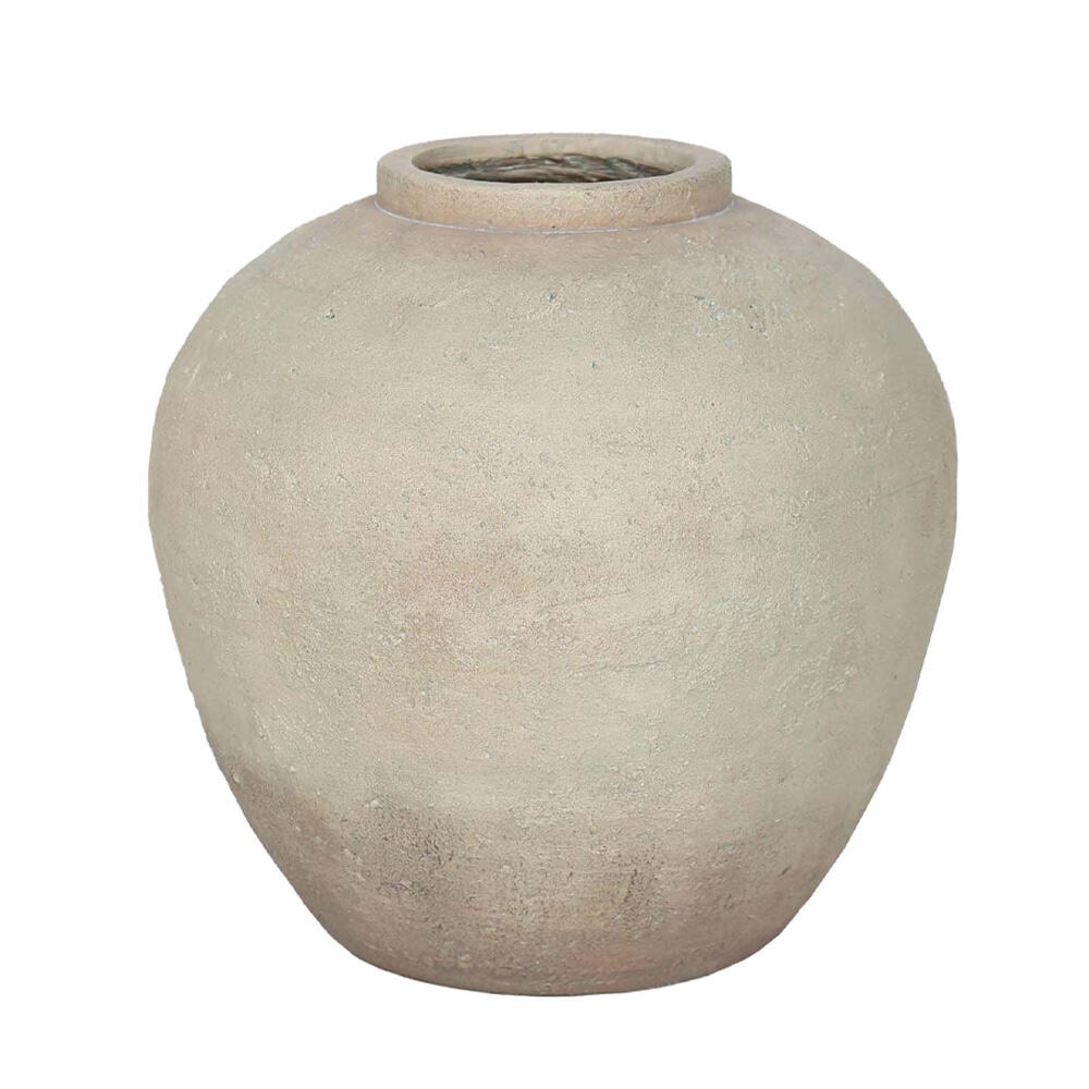031636-n61ah-first-_1 Sikinos Βαζο 46x46x48cm Mgo Μπεζ - Image 1