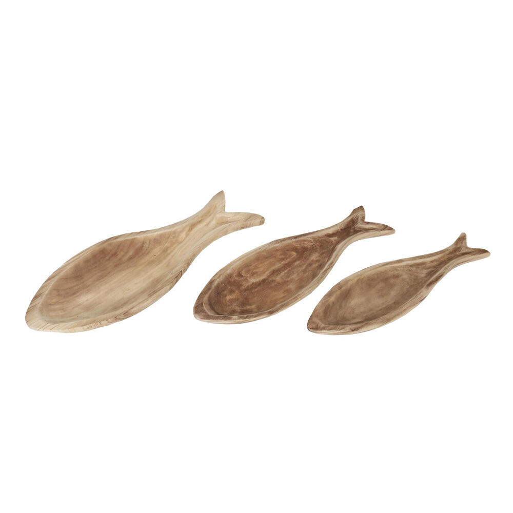 031696-1OuGK-first-_1 Sikinos Δισκος Set 3τμχ 68x27x7cm Ξυλο Φυσικο - Image 1